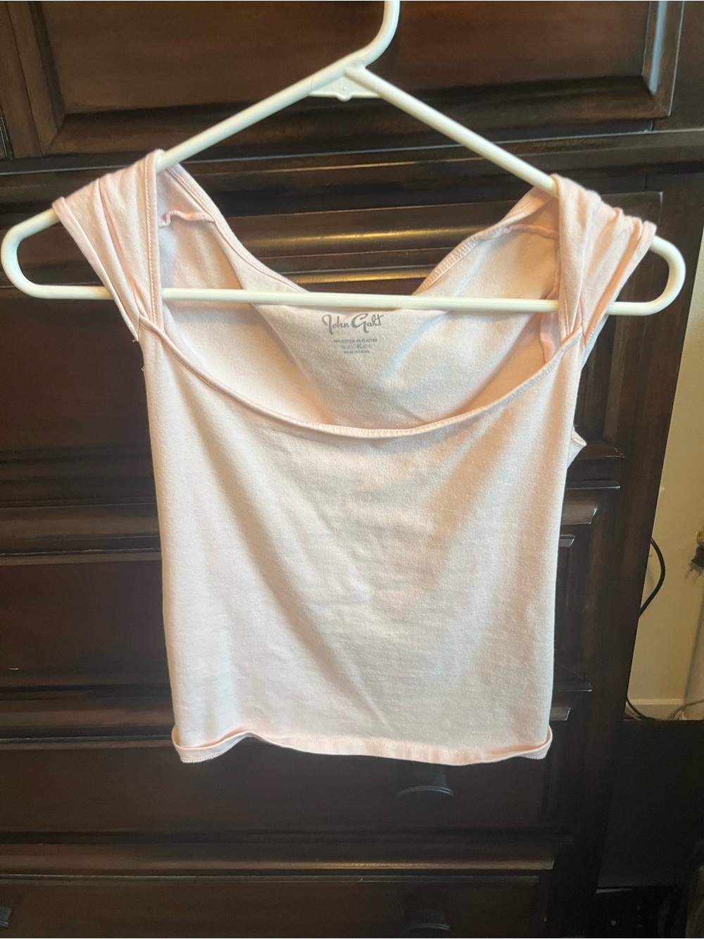 Brandy Melville Light Pink Scoop Neck Tank